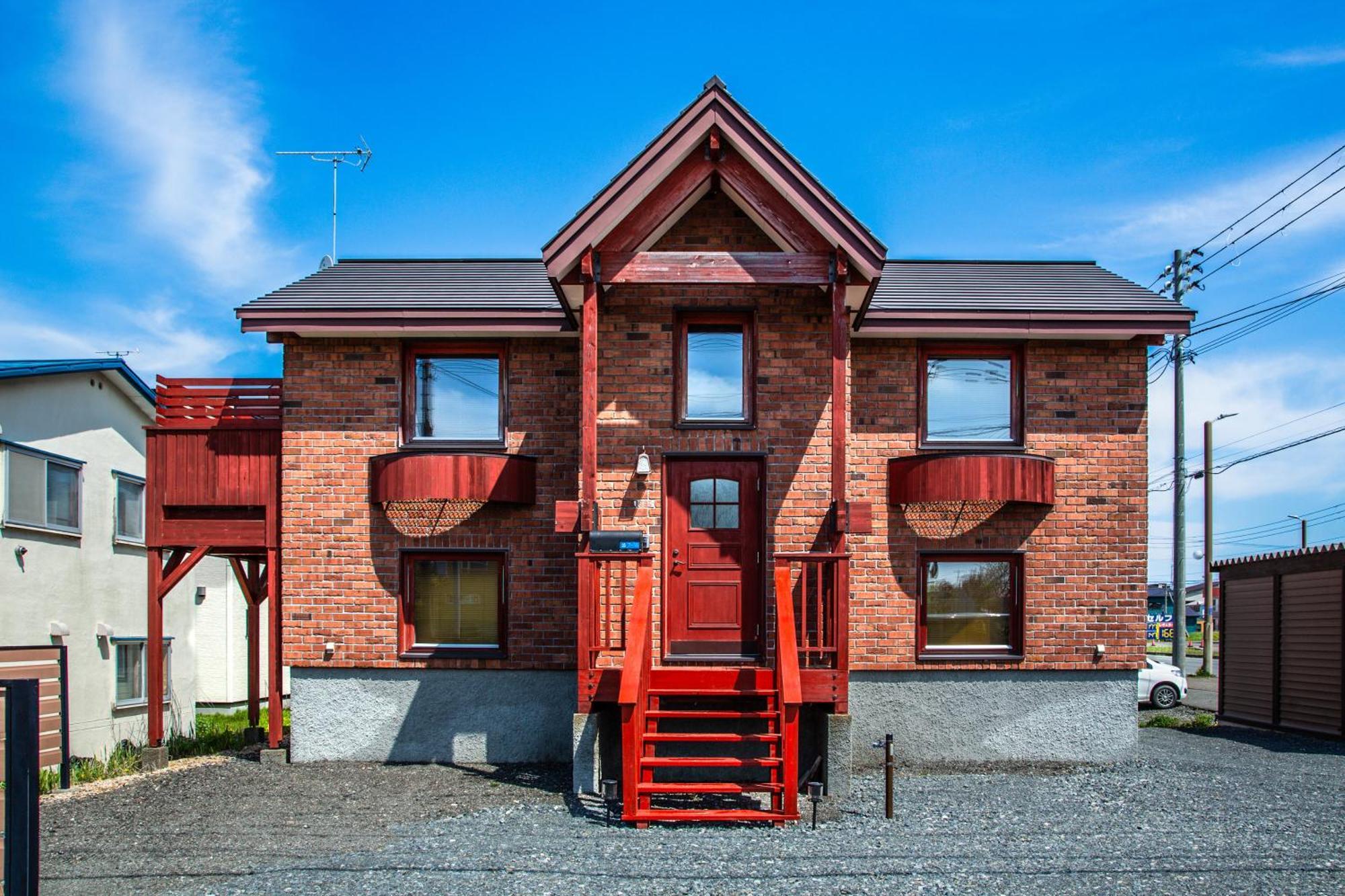 「Kiraku」Wood House稚内 Apartment Exterior photo